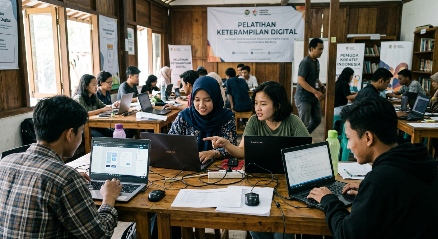 LIVESGP AGAM Gelar Workshop Literasi Digital untuk Pemuda