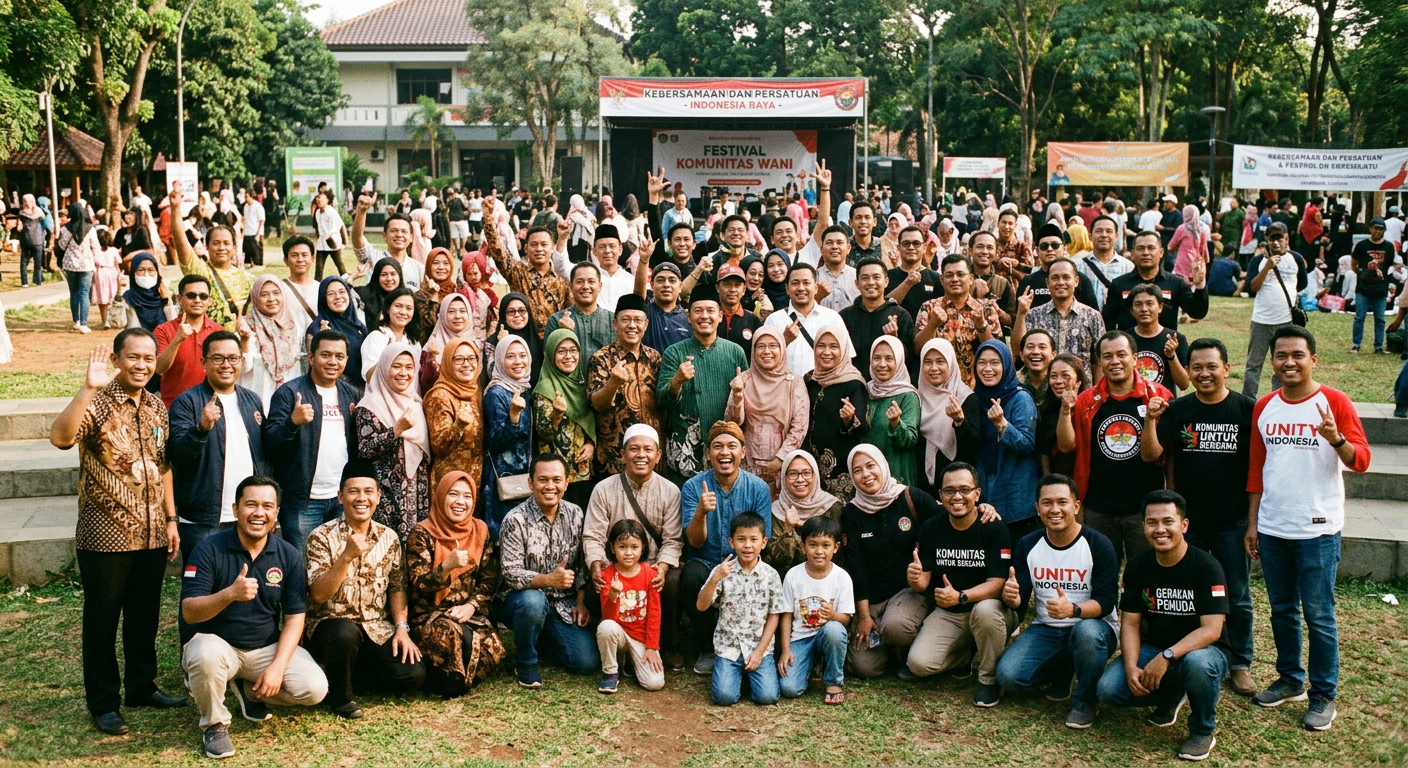 LIVESGP AGAM Bersama - Program untuk memperkuat hubungan anggota dan masyarakat.